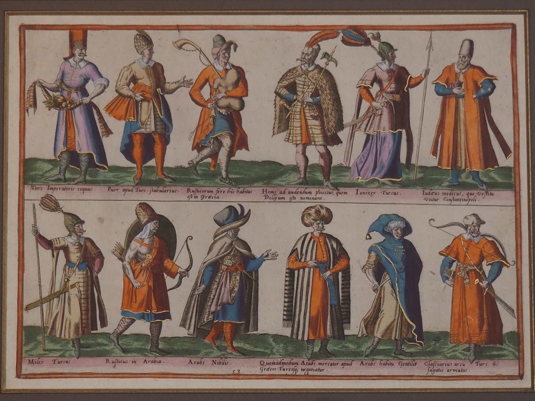 Omnium pene Europae, Asiae, Aphricae atque Americae gentium habitus - Abraham de Bruyn - Afbeelding 4