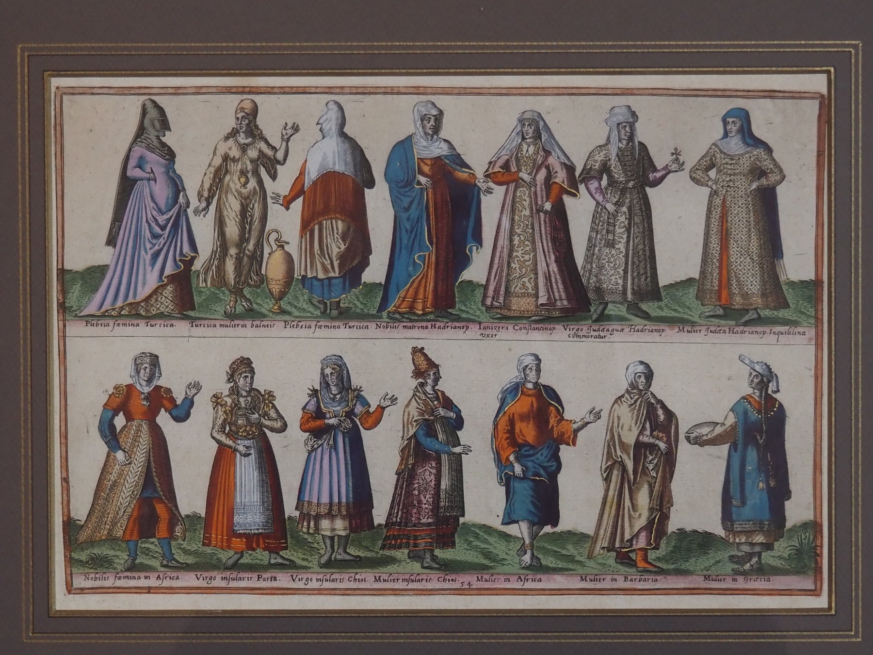 Omnium pene Europae, Asiae, Aphricae atque Americae gentium habitus - Abraham de Bruyn - Afbeelding 2